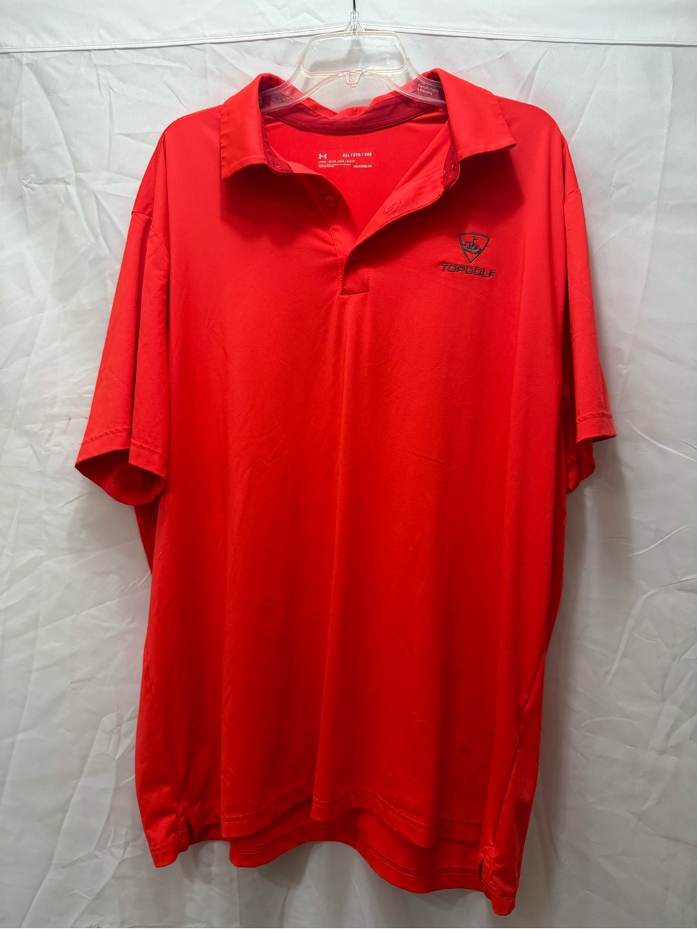 Under Armour Red Topgolf Performance Polo - Men's
